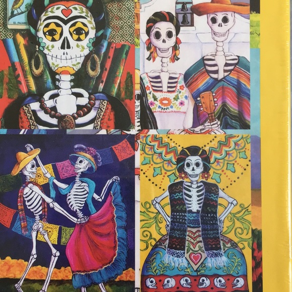 Dia De Los Muertos 1000 Piece Puzzle NWT Hennessy Puzzles 19.25x26.75” - Picture 6 of 16